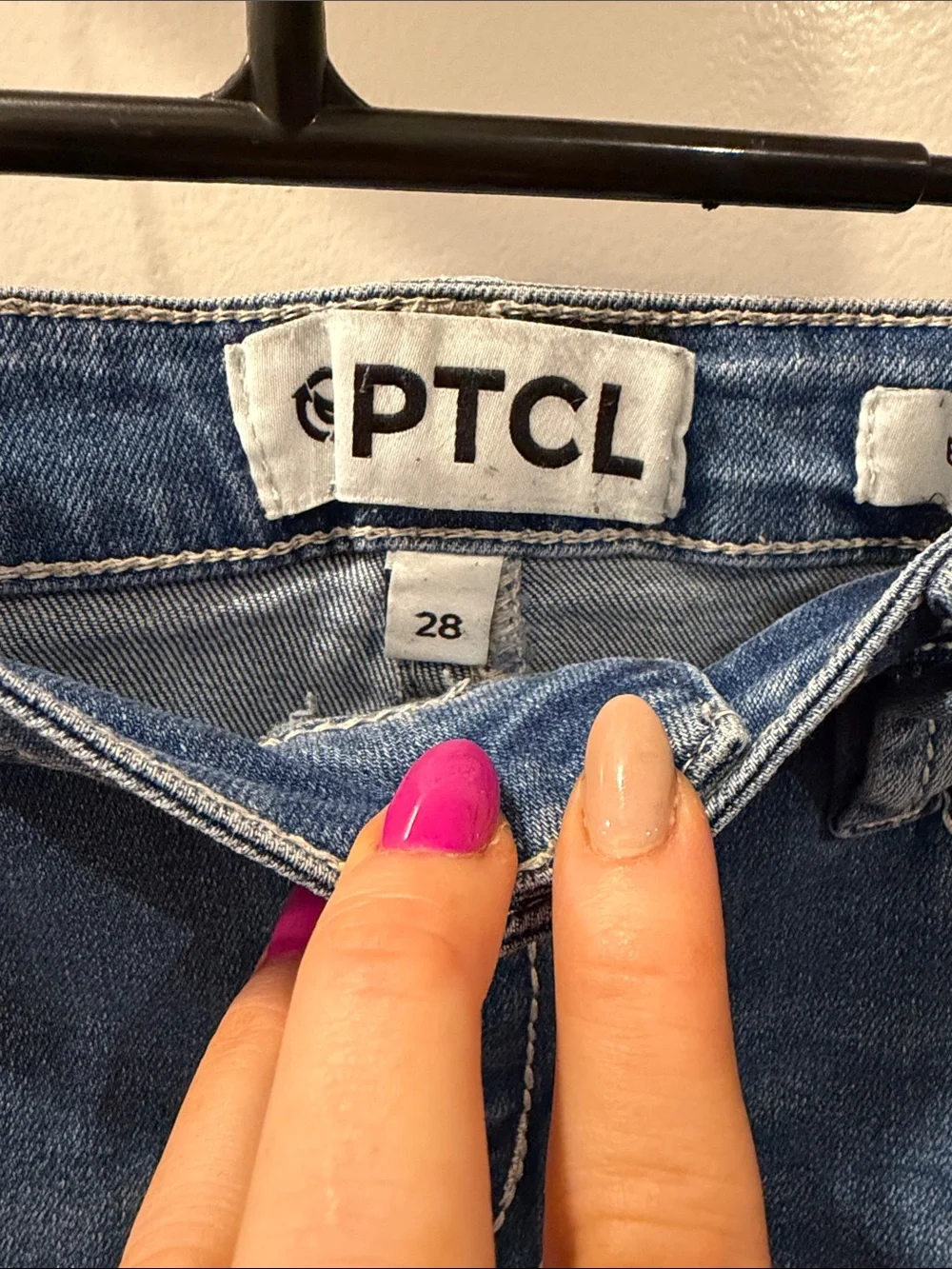 PTCL Denim Mini Skirt in Blue